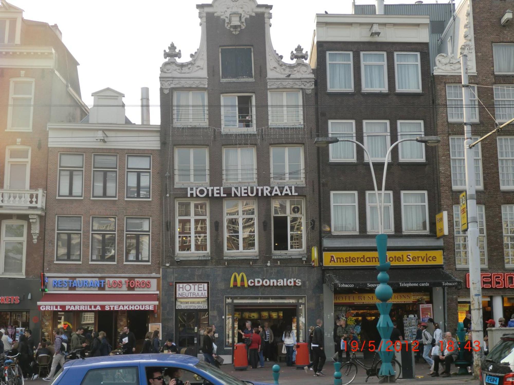 Budget Hotel Neutraal Amsterdam Bagian luar foto